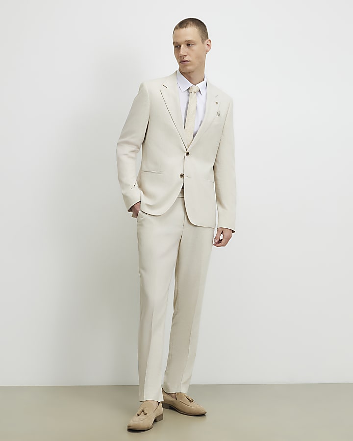 White Slim Fit Shirt