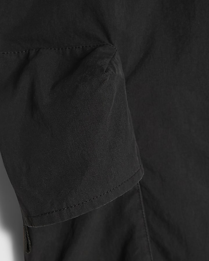 Black Cargo Shorts