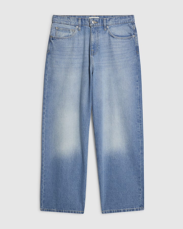 Blue Baggy Jeans