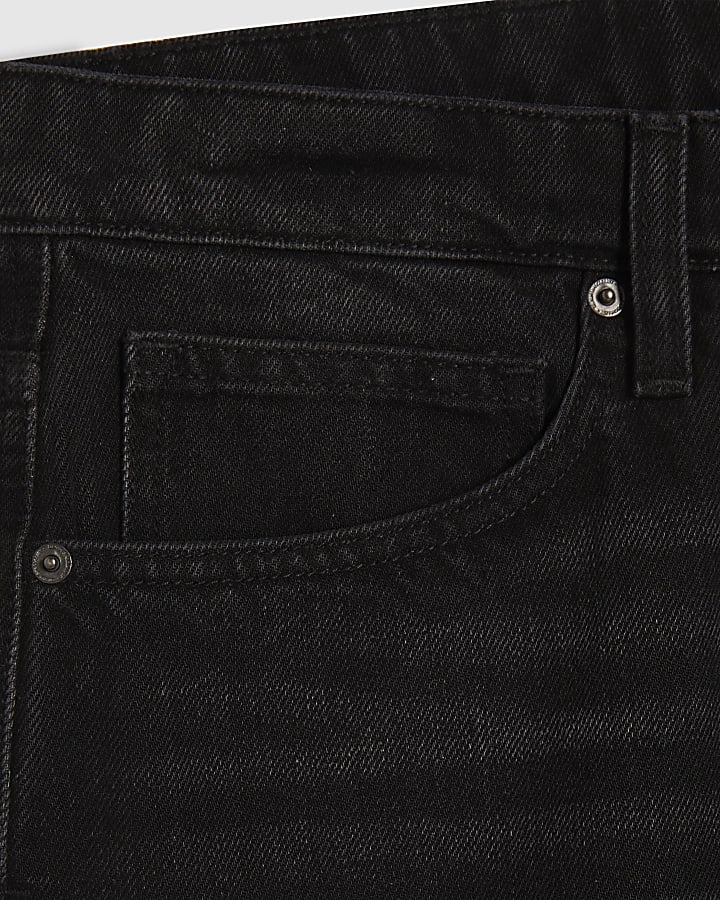 Black Washed Jorts