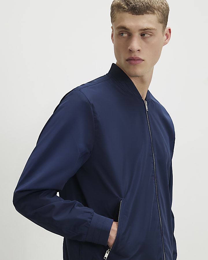 Navy Lightweight Bomber Jacket