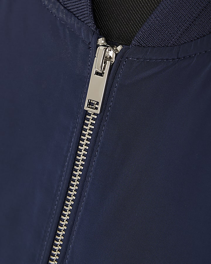Navy Lightweight Bomber Jacket