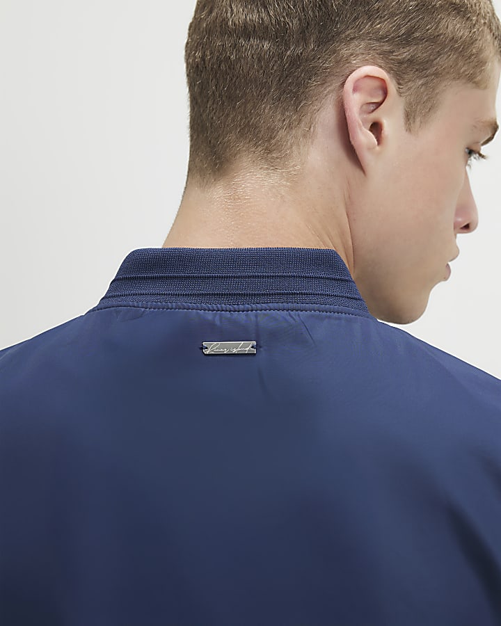 Navy Lightweight Bomber Jacket