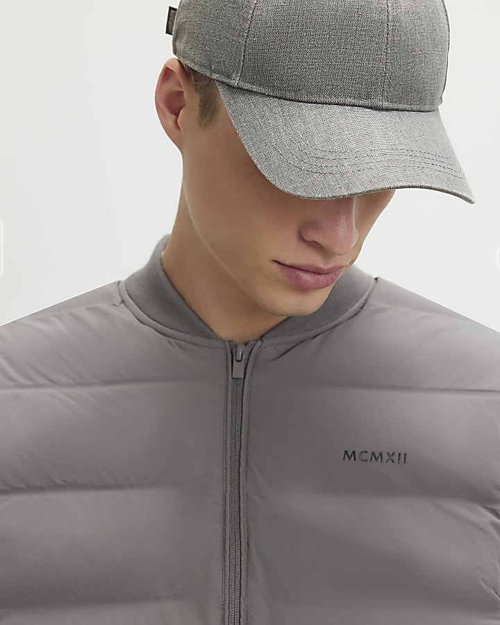 Grey Muscle Fit MCMXII Gilet