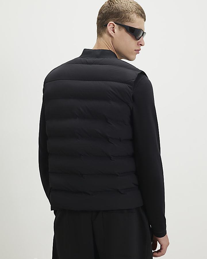 Black Muscle Fit MCMXII Gilet