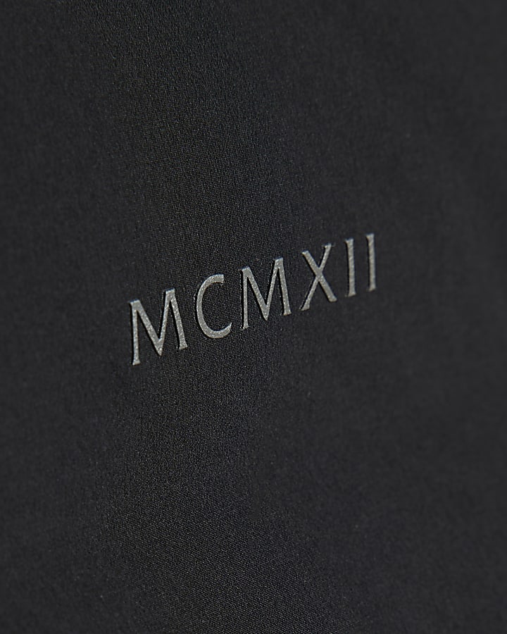 Black Muscle Fit MCMXII Gilet