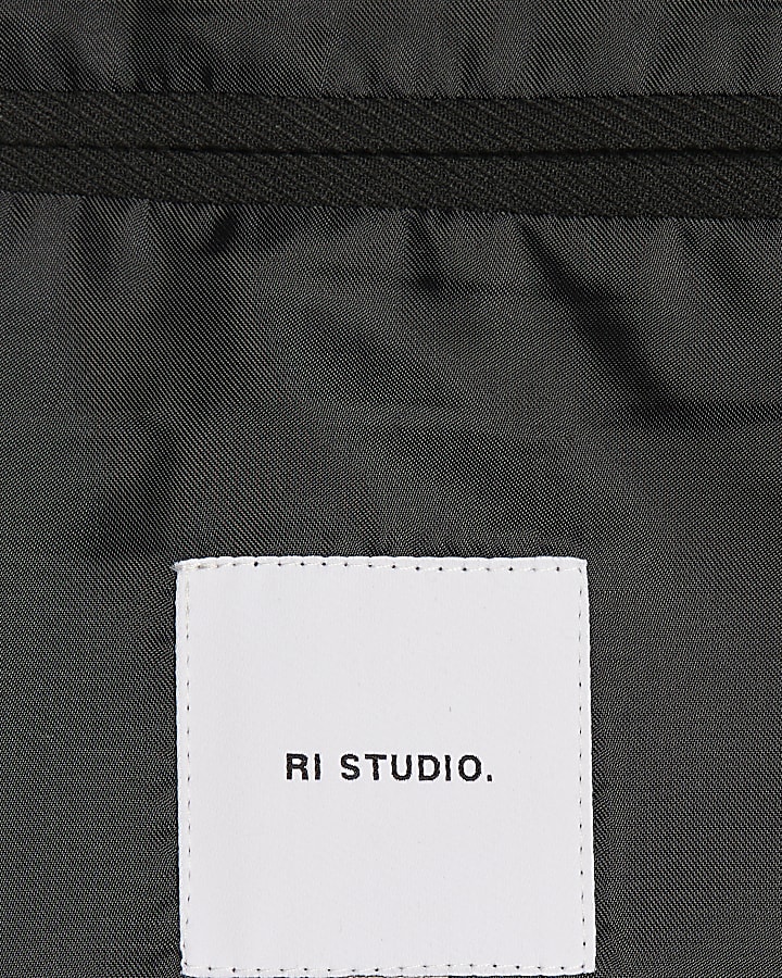 Black RI Studio Wrap Blazer