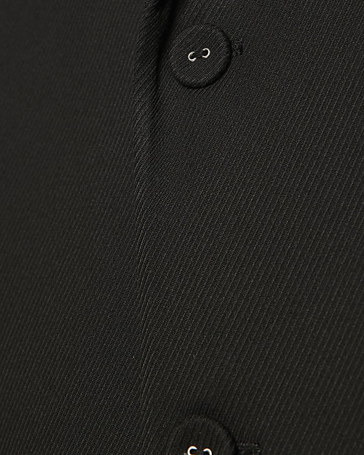 Black RI Studio Wrap Blazer