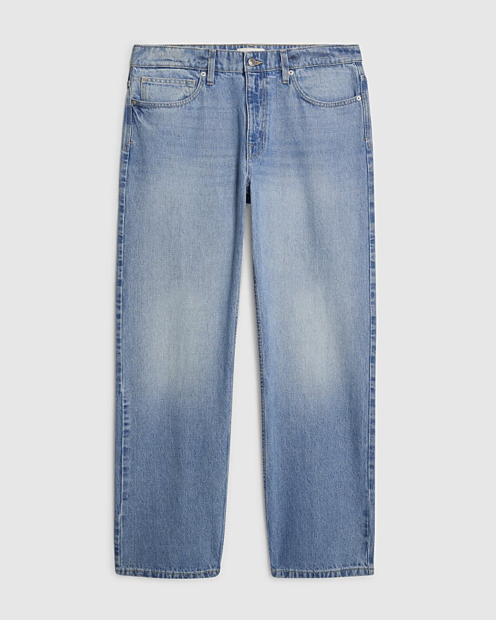 Blue Loose Fit Jeans