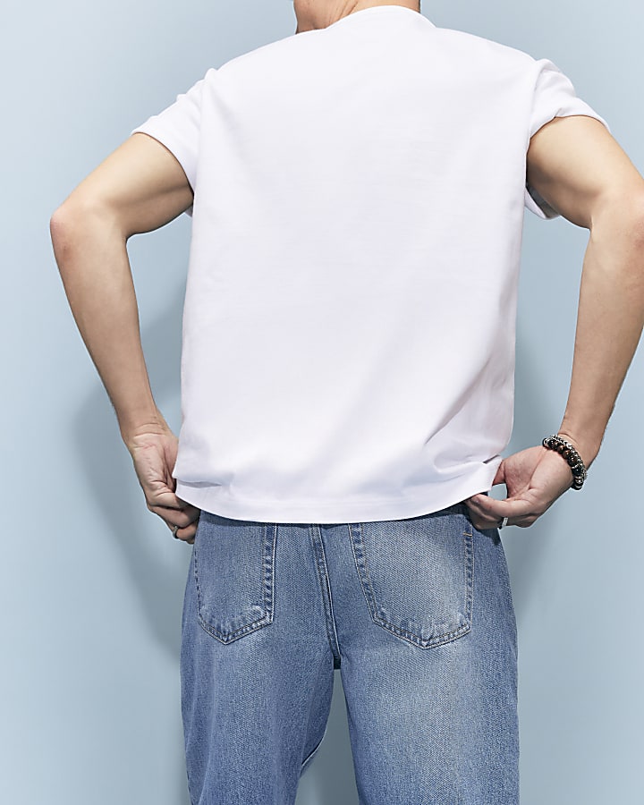 Blue Loose Fit Jeans