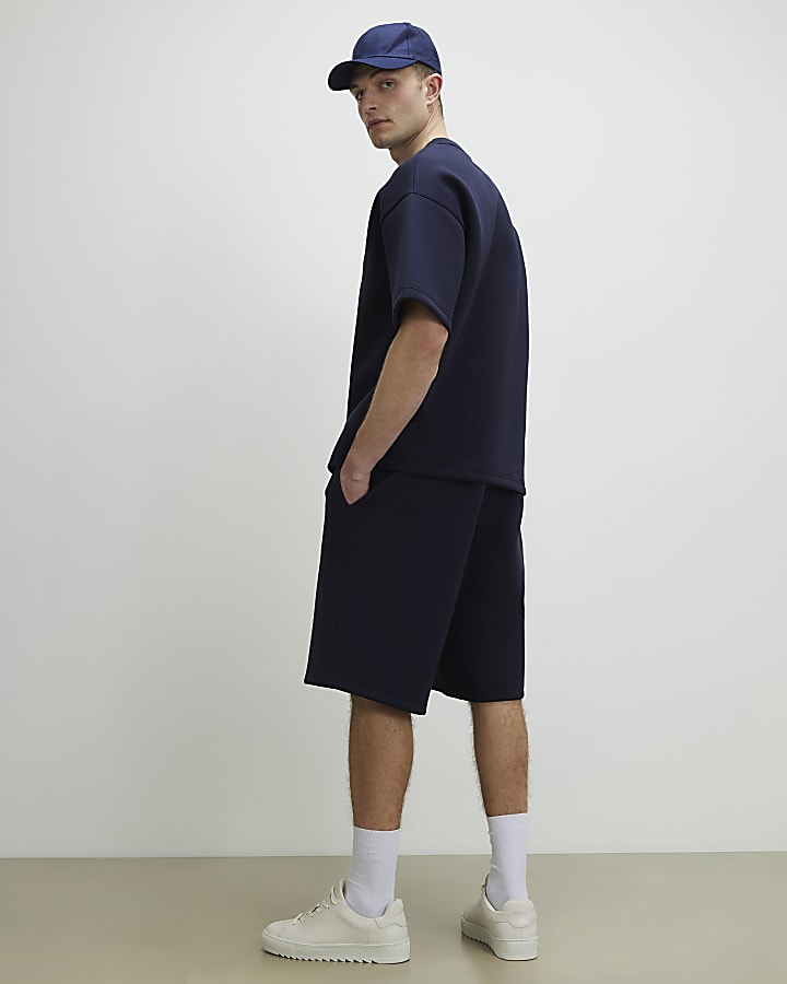 Navy Bermuda Shorts