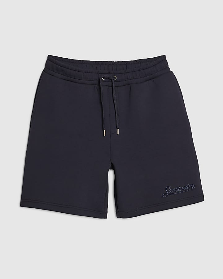 Navy Regular Fit Sanctuaire Shorts
