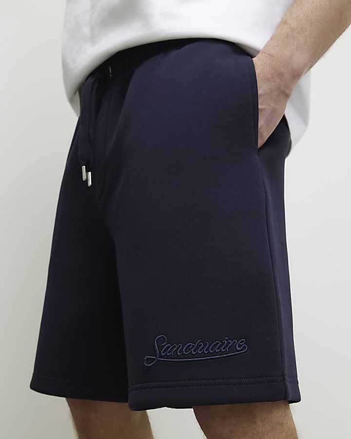 Navy Regular Fit Sanctuaire Shorts
