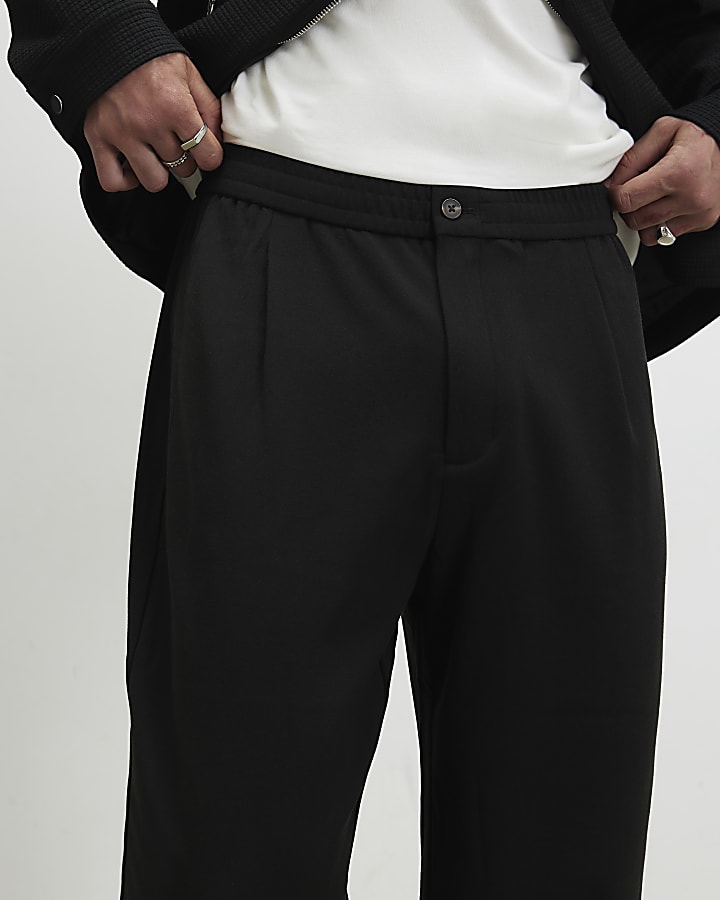 Black Loose Fit Trousers
