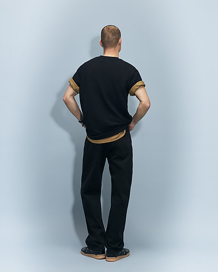 Black Loose Fit Jeans