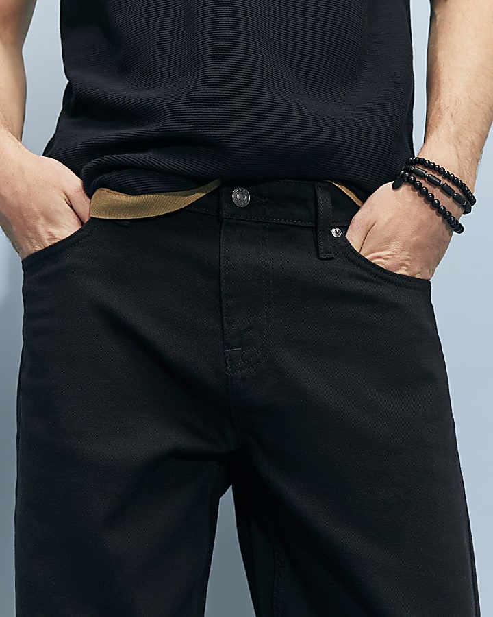 Black Loose Fit Jeans