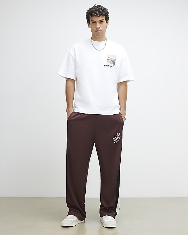 White Oversized Fit Autre Studio Pic T-Shirt