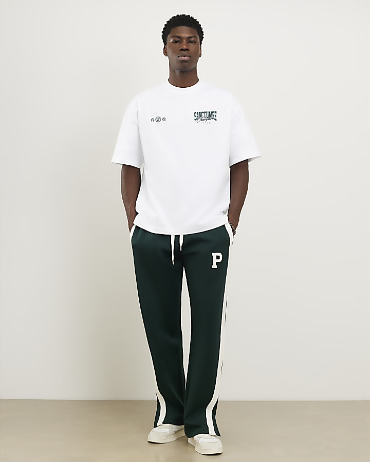 White Oversized Fit Sanctuaire Champ T-Shirt