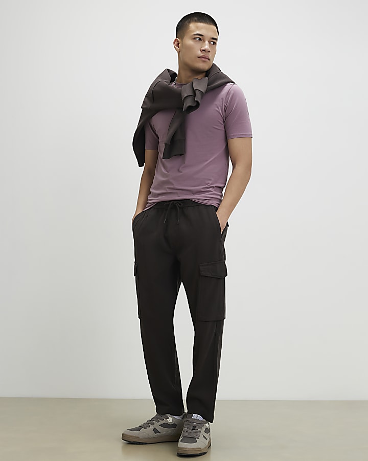 Pink Muscle Fit T-Shirt