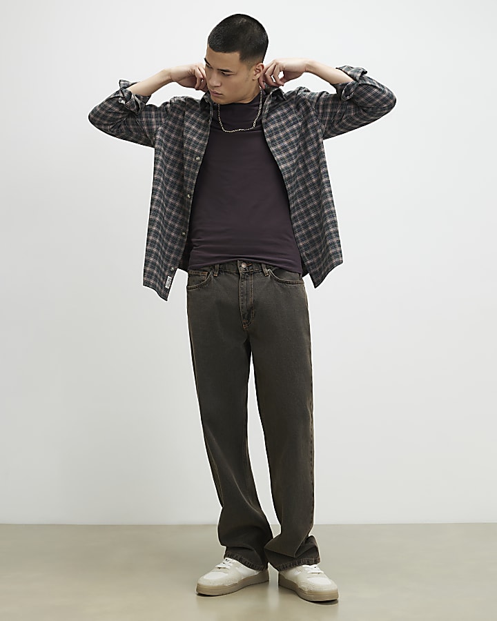 Purple Muscle Fit T-Shirt