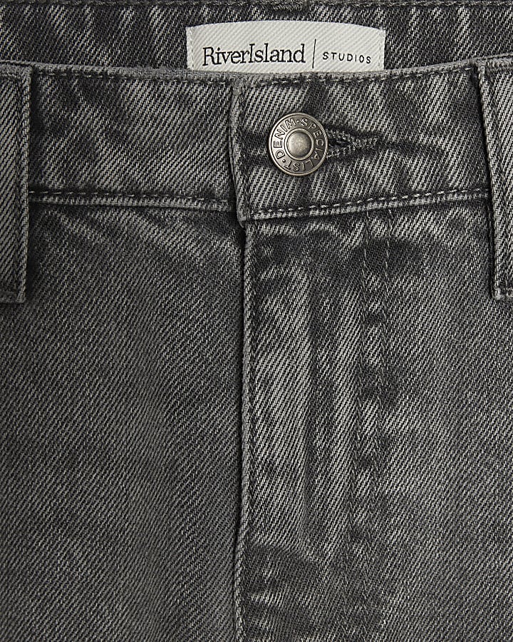 Grey Loose Fit Jeans