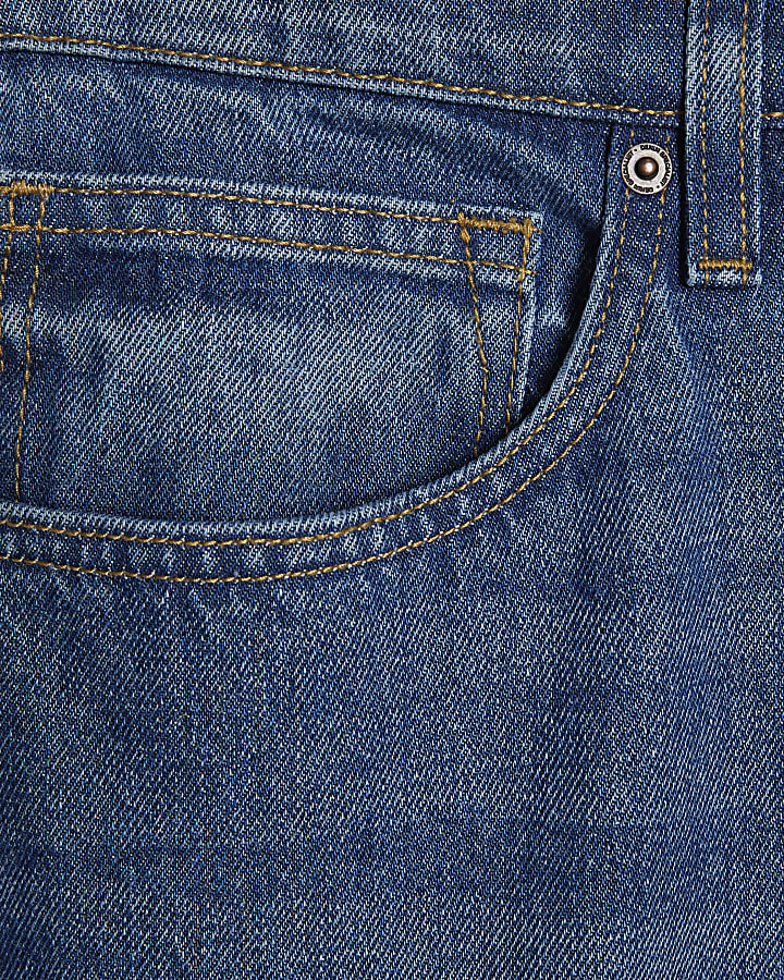 Blue Loose Fit Jeans