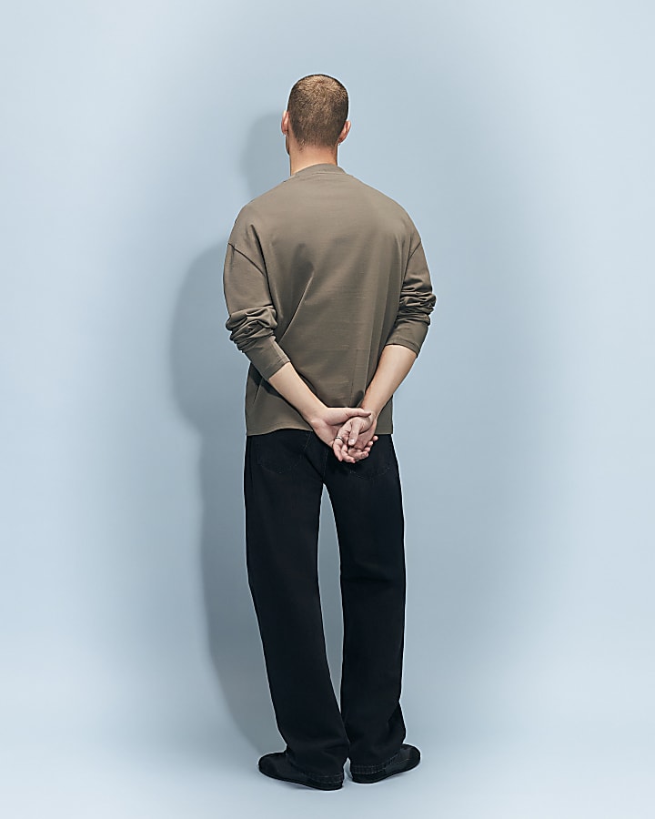 Black Loose Fit Jeans