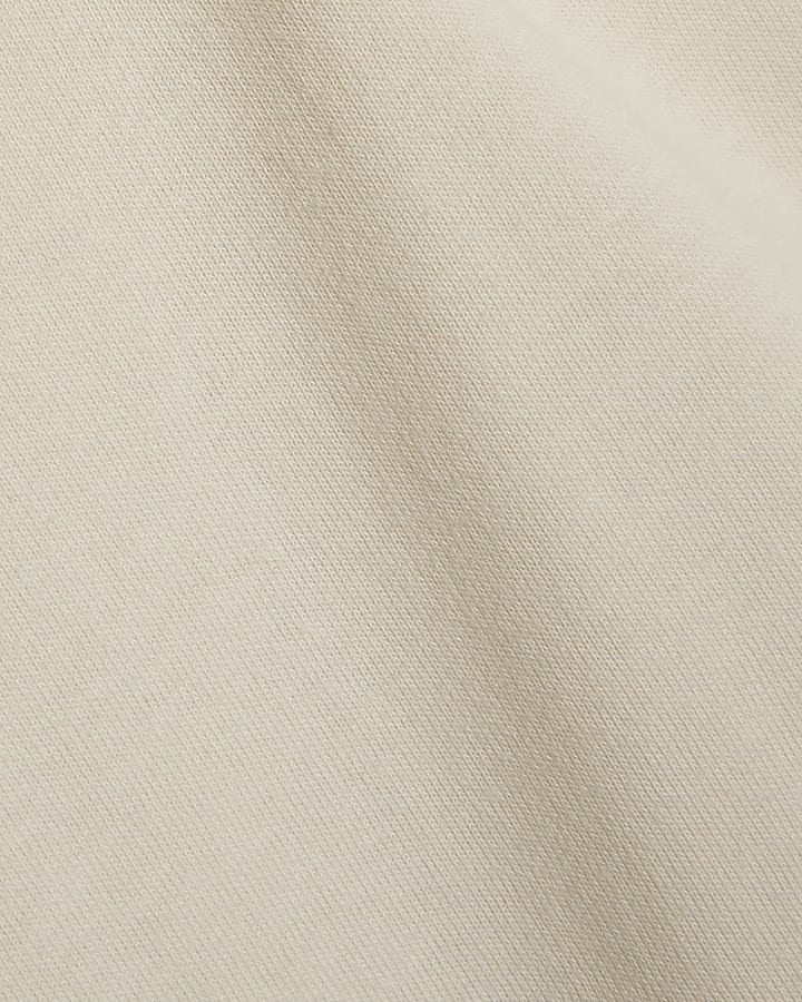 Cream Regular Fit T-Shirt