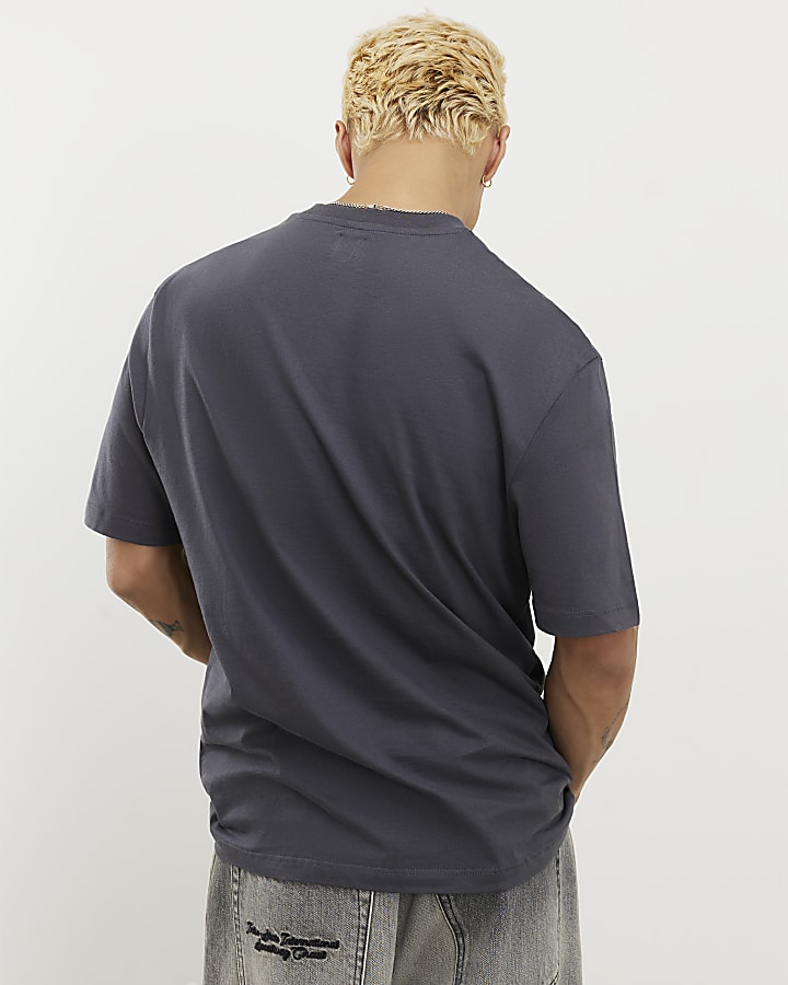 Grey Regular Fit T-Shirt