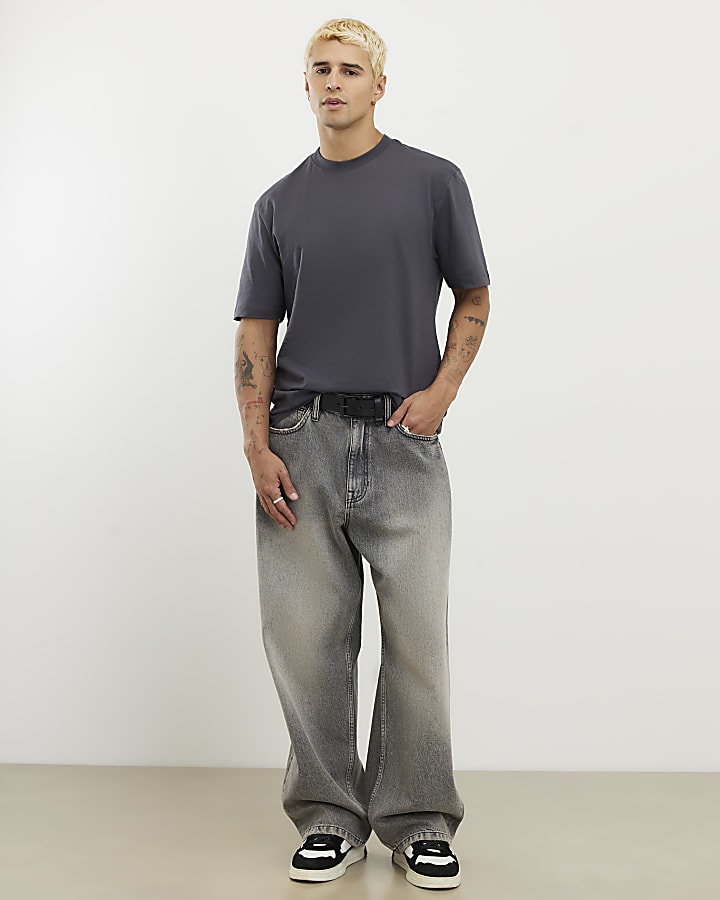 Grey Regular Fit T-Shirt