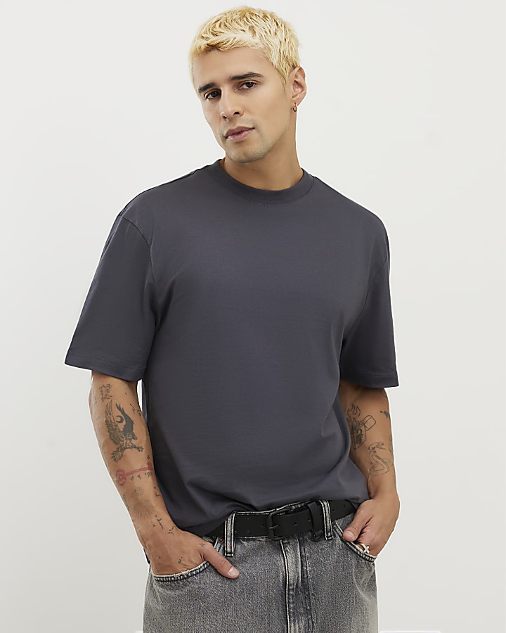 Grey Regular Fit T-Shirt
