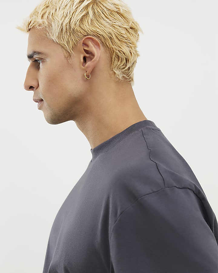 Grey Regular Fit T-Shirt