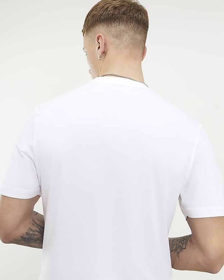 White Regular Fit T-Shirt