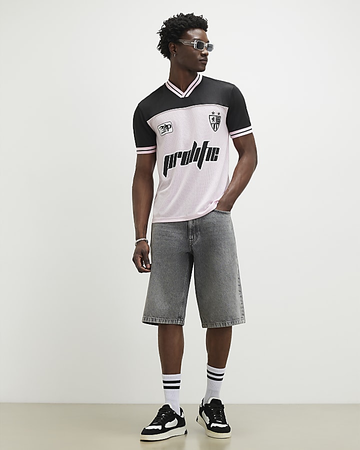 Pink Oversized Fit Prolific T-Shirt