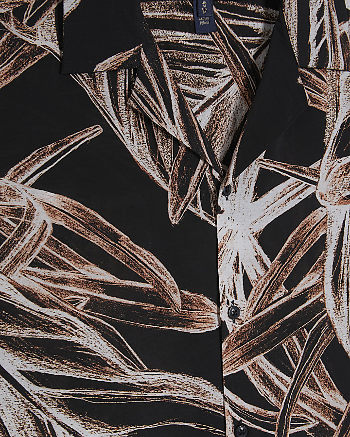 Black Palm Tree Shirt