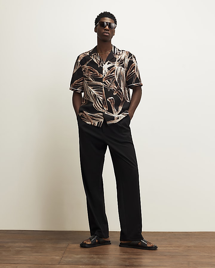 Black Palm Tree Shirt