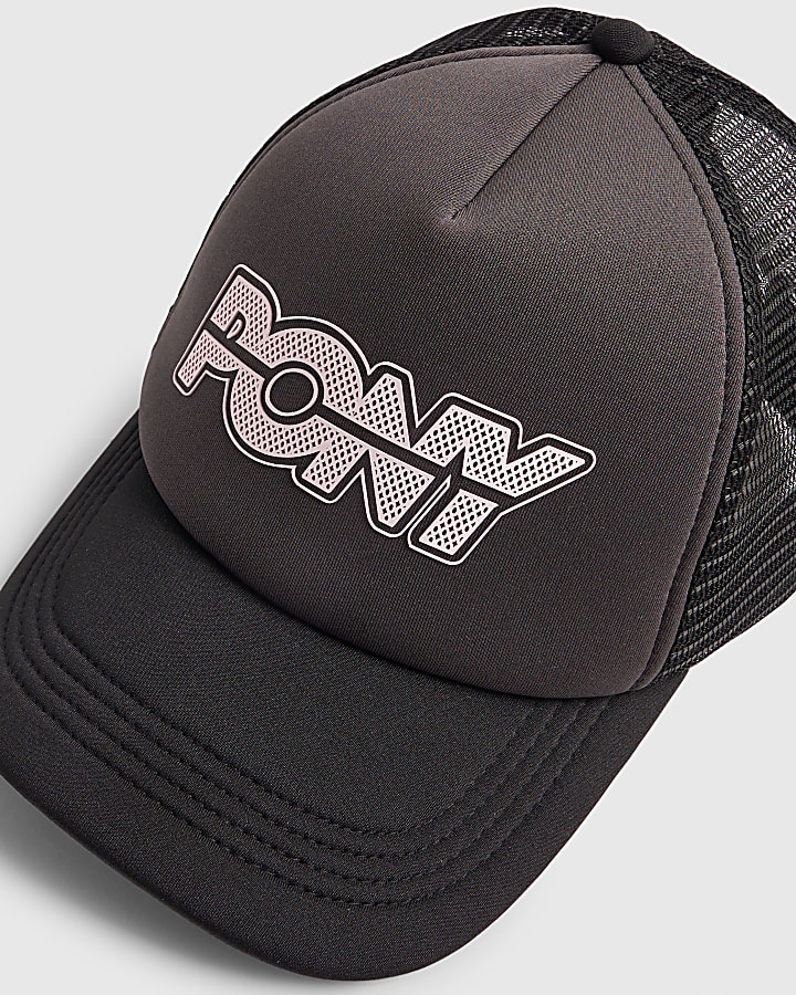 Grey Mesh Cap