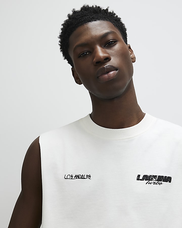 Cream Laguna Turbo Tank Top