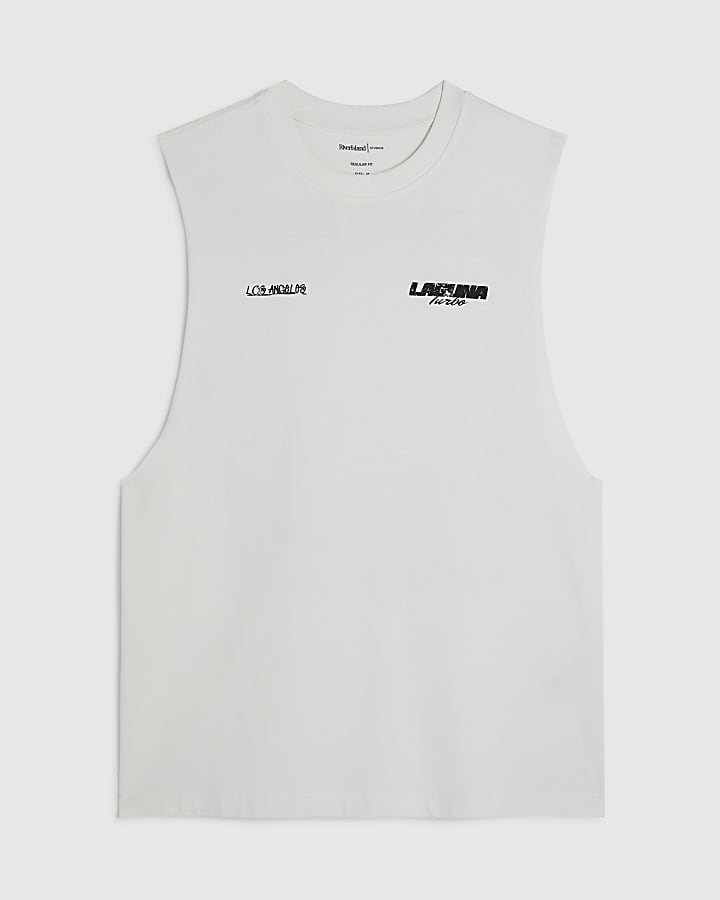 Cream Laguna Turbo Tank Top