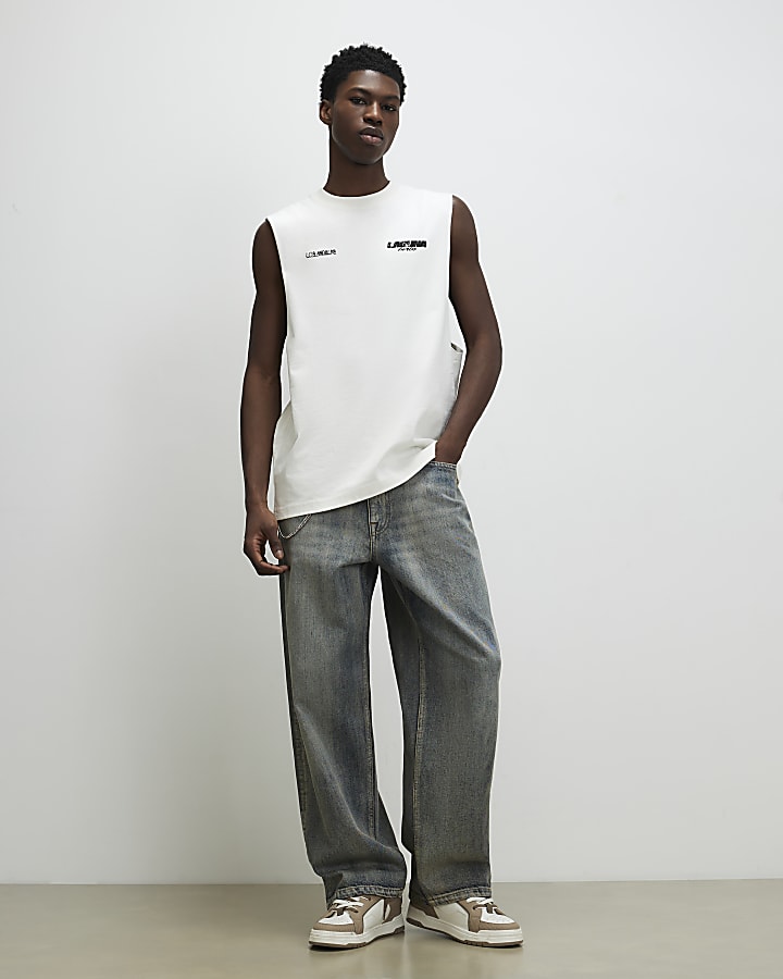 Cream Laguna Turbo Tank Top