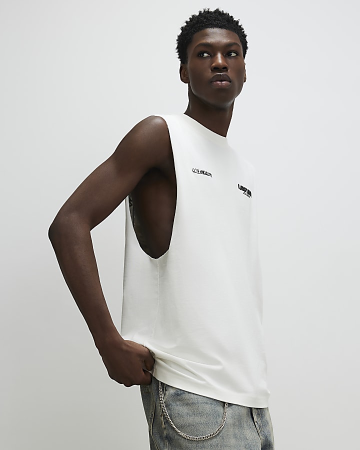 Cream Laguna Turbo Tank Top