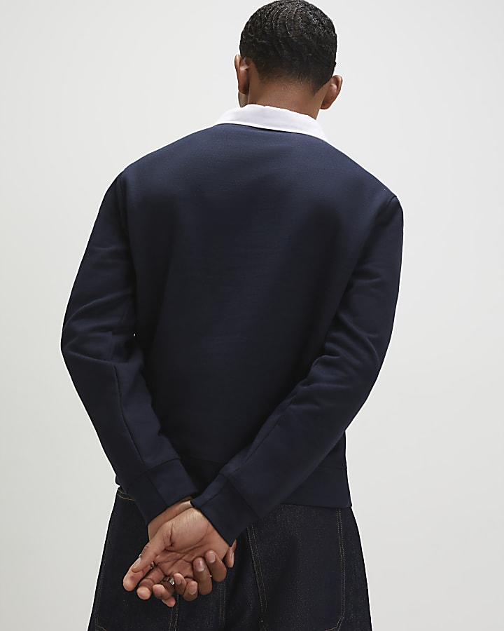 Navy Regular Fit Polo Shirt