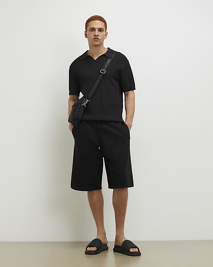 Black Bermuda Shorts