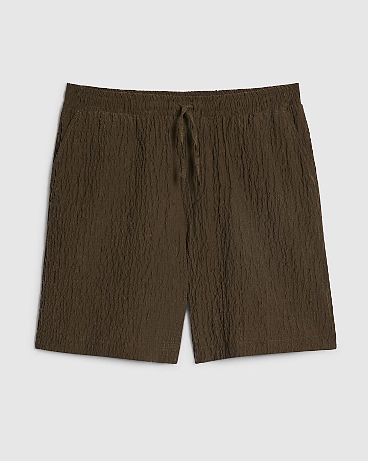Khaki RI Studio Pleated Shorts