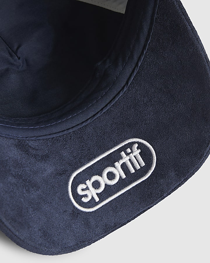 Navy Suede Sanctuaire USA Cap