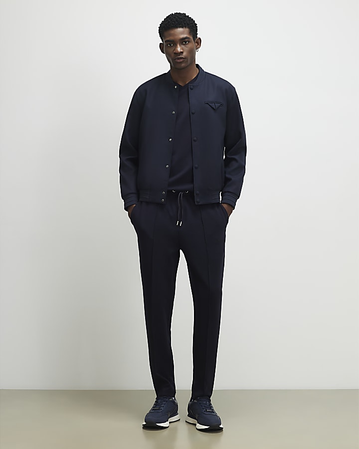 Navy Slim Fit Joggers