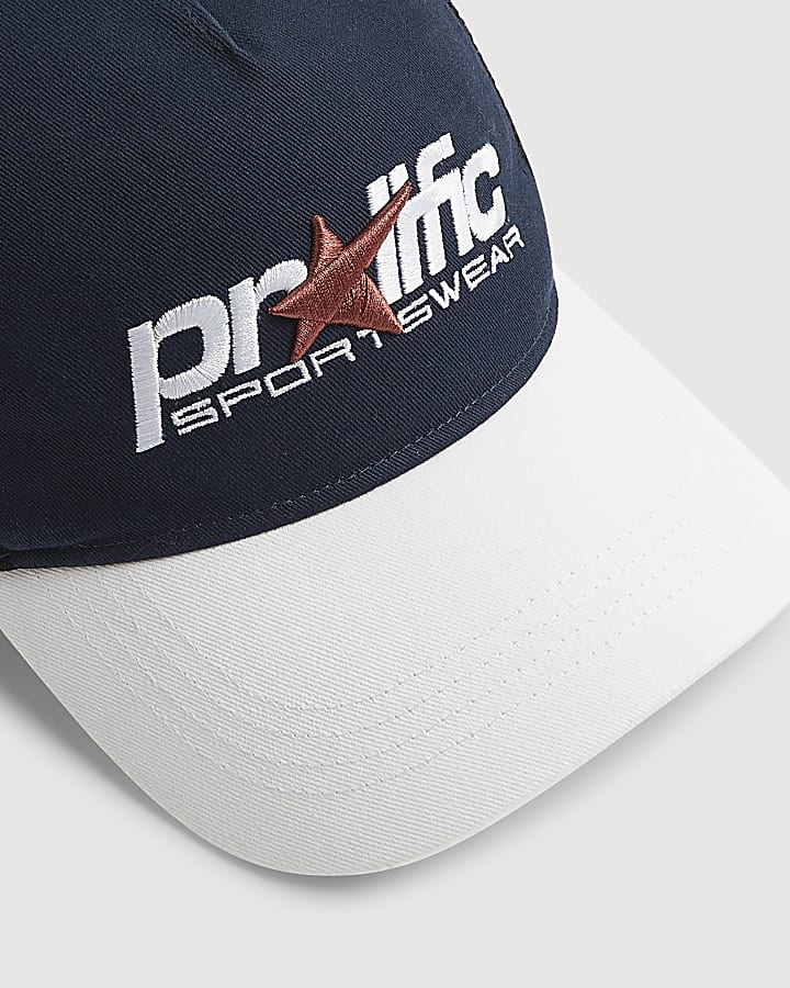 Navy Prolific Star Trucker Cap