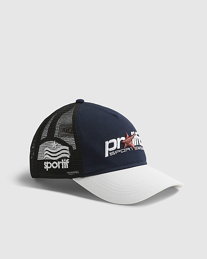 Navy Prolific Star Trucker Cap