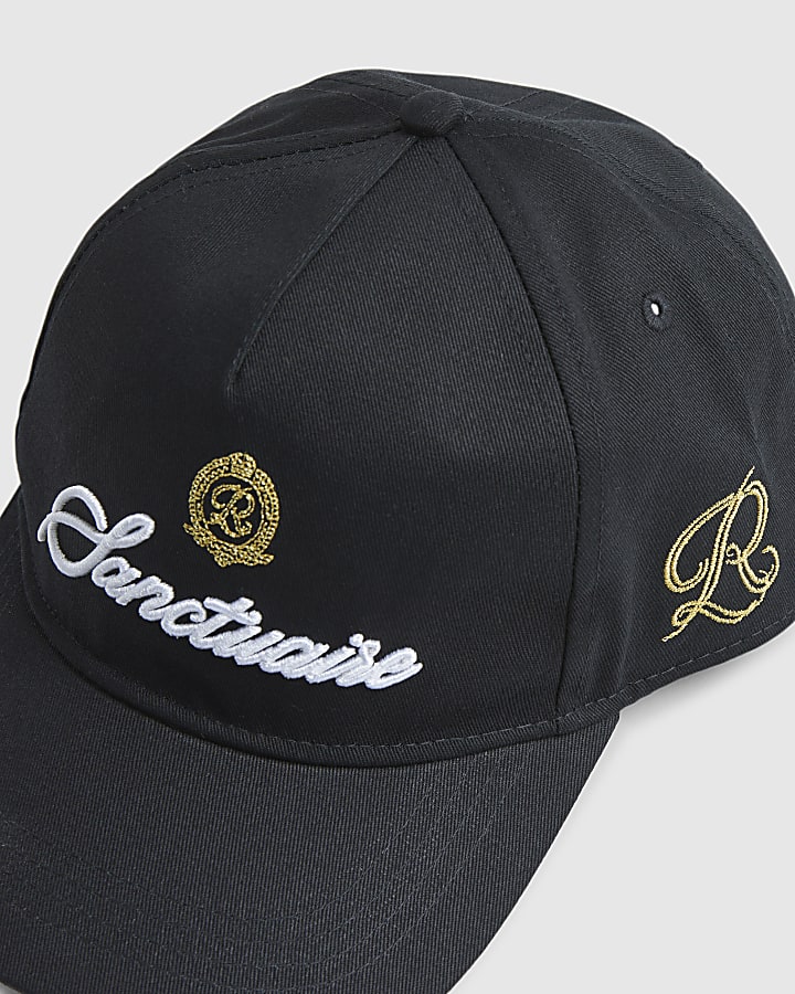 Black Sanctuaire Crest Cap
