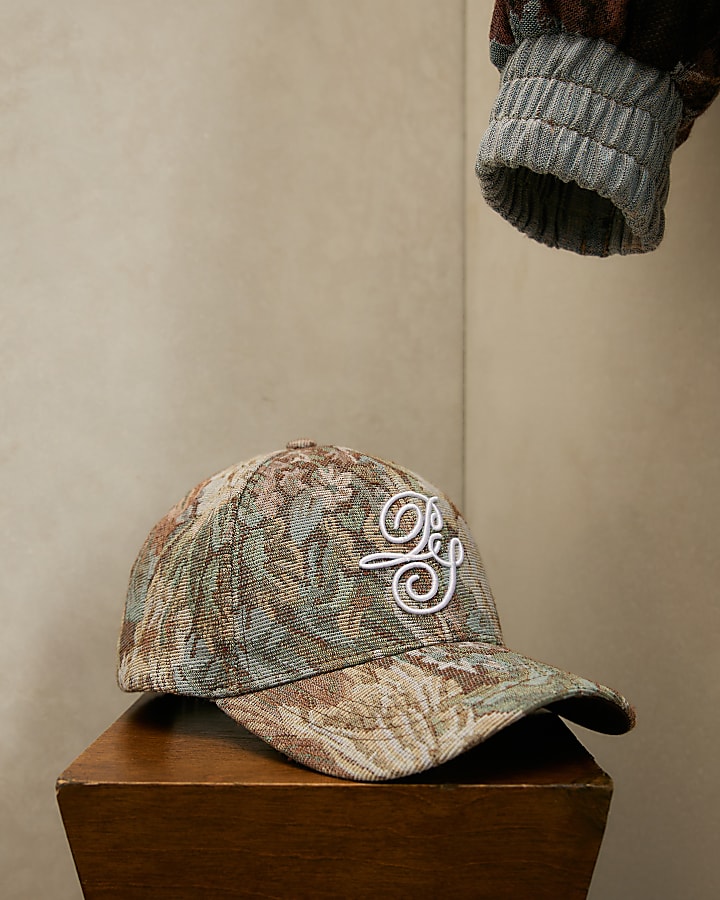 Green Camouflage Cap
